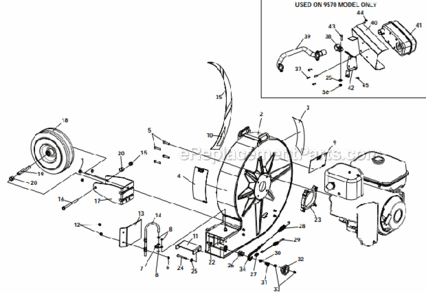 Part Location Diagram of 64152-27 Little Wonder Screw-Sp 1/4-20 X 5/8